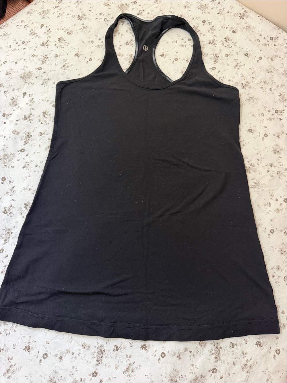 lululemon athletica Black Racerback Workout Tank